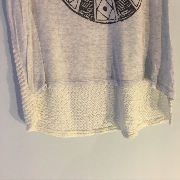 Horseshoe Design Lightweight Loose Fitting Light Gray Tank Top Size Small - Picture 2 of 7